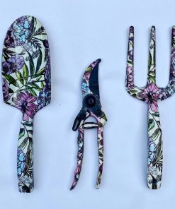 Purple Floral Garden Toolset
